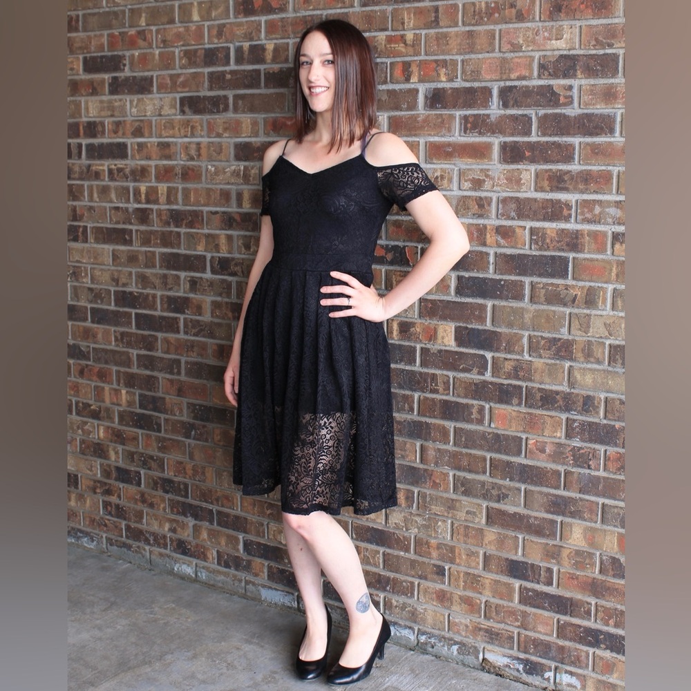 Black Laced Dress